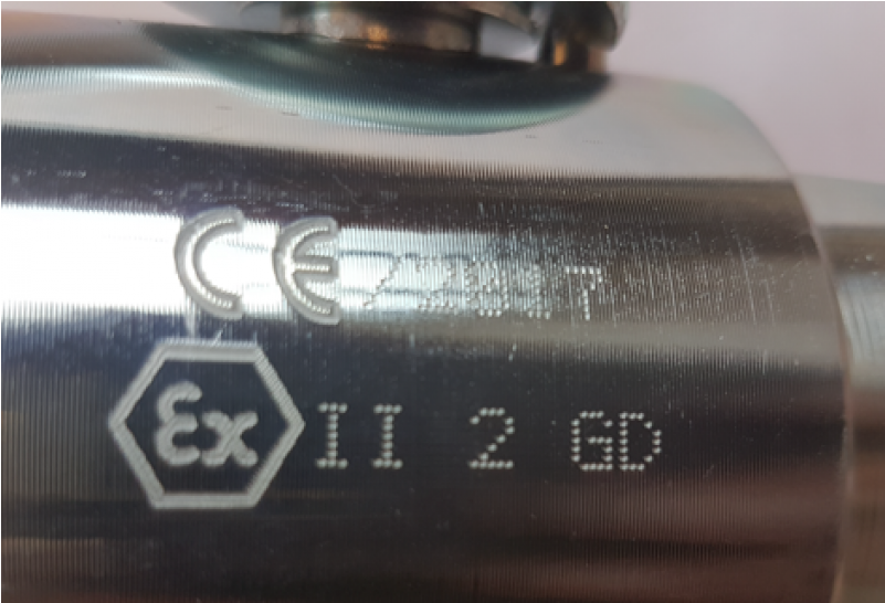 Kogelkraan Ex Ii 2 Gd Atex Fire Safe Roestvast Staal - Nickel (800x800), Png Download