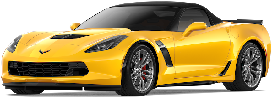 2018 Chevy Corvette - 2018 Corvette Grand Sport White (1000x550), Png Download