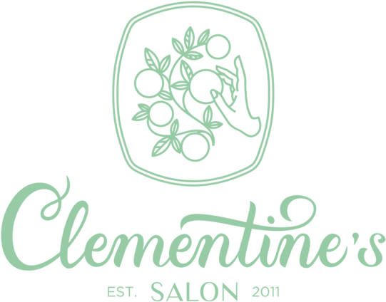 Clementine's Salon Logo-02 (1000x707), Png Download