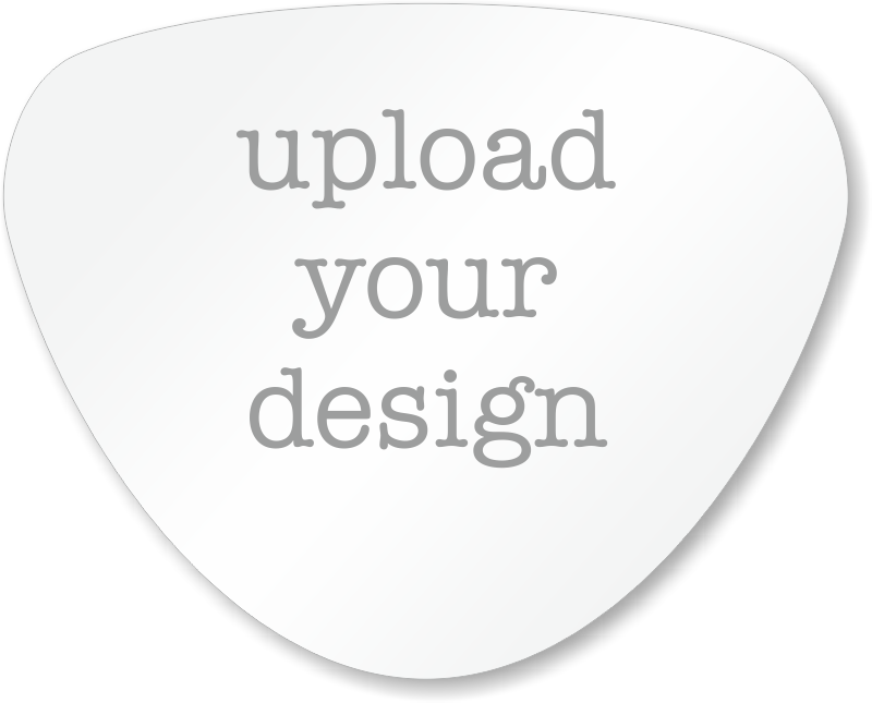 Custom Tri-oval Parking Permit Decal - Tri Oval Shape (800x645), Png Download