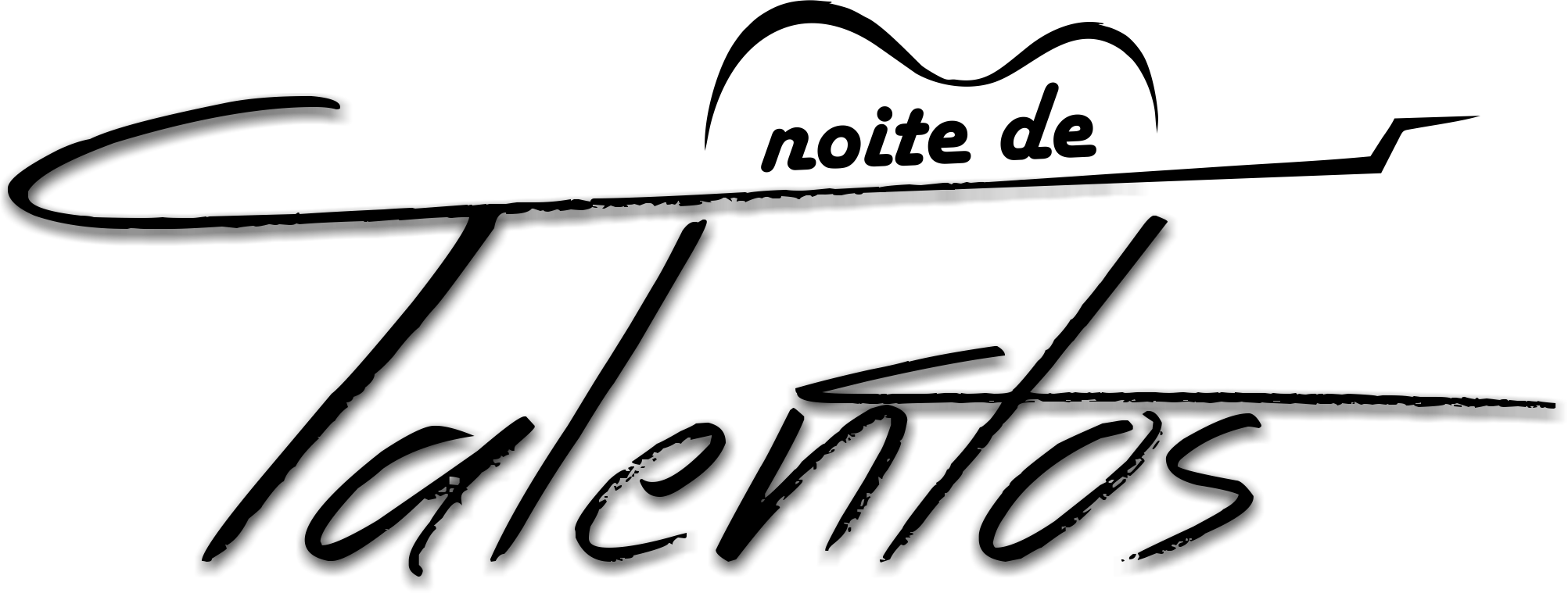 Noite De Talento Logo - Noite De Talentos Gospel (2005x759), Png Download