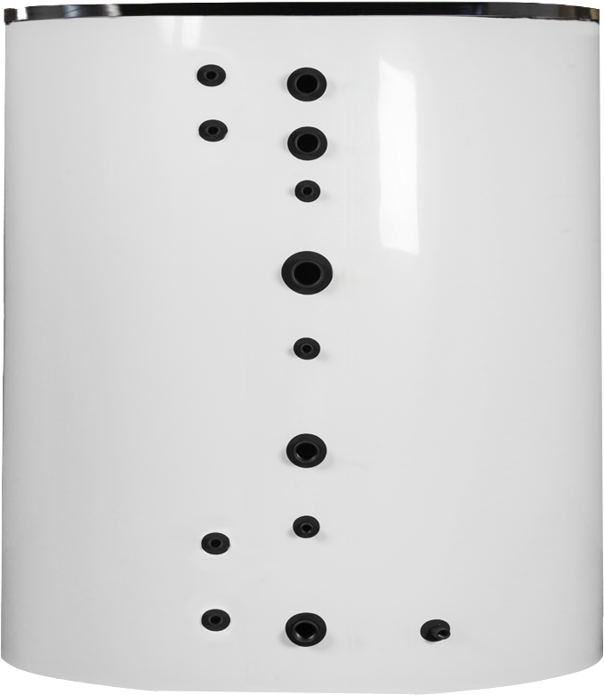 Accumulator Tank Oval 1000 L Insulated - Monochrome (800x800), Png Download