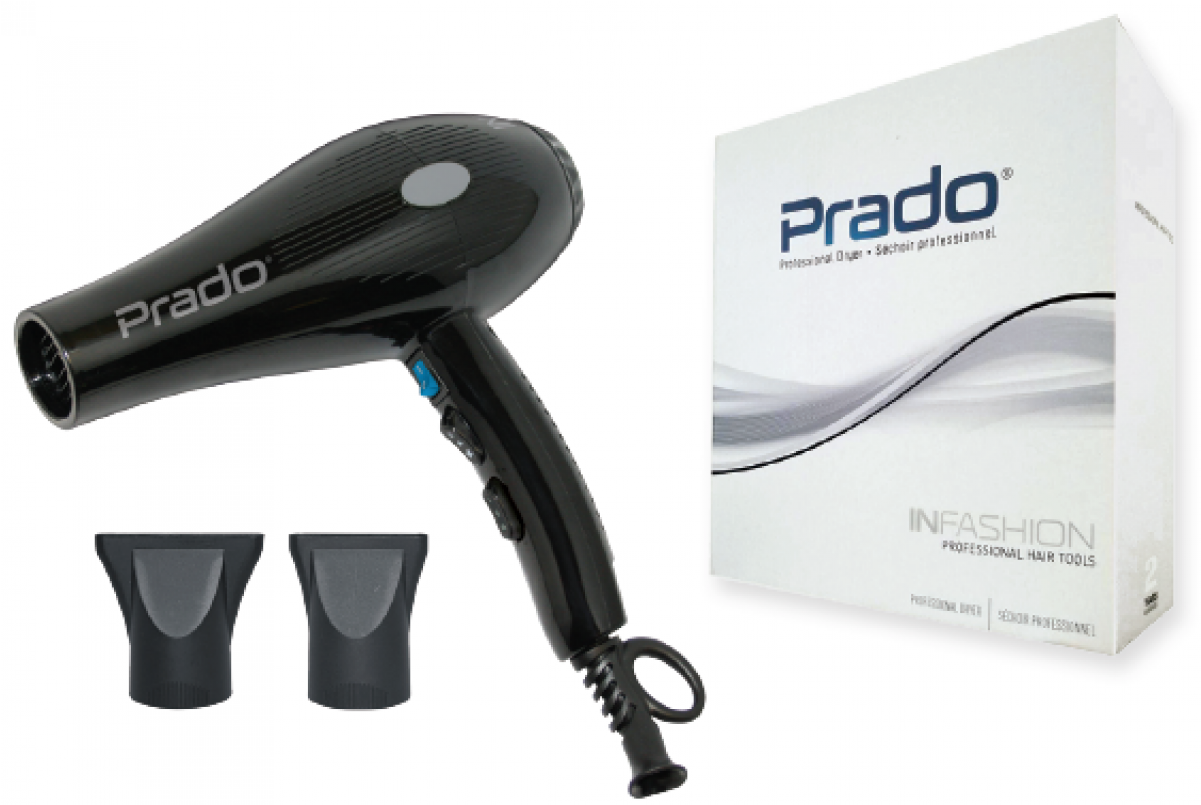 Infashion Professional Prado - Hair Dryer (1200x1200), Png Download