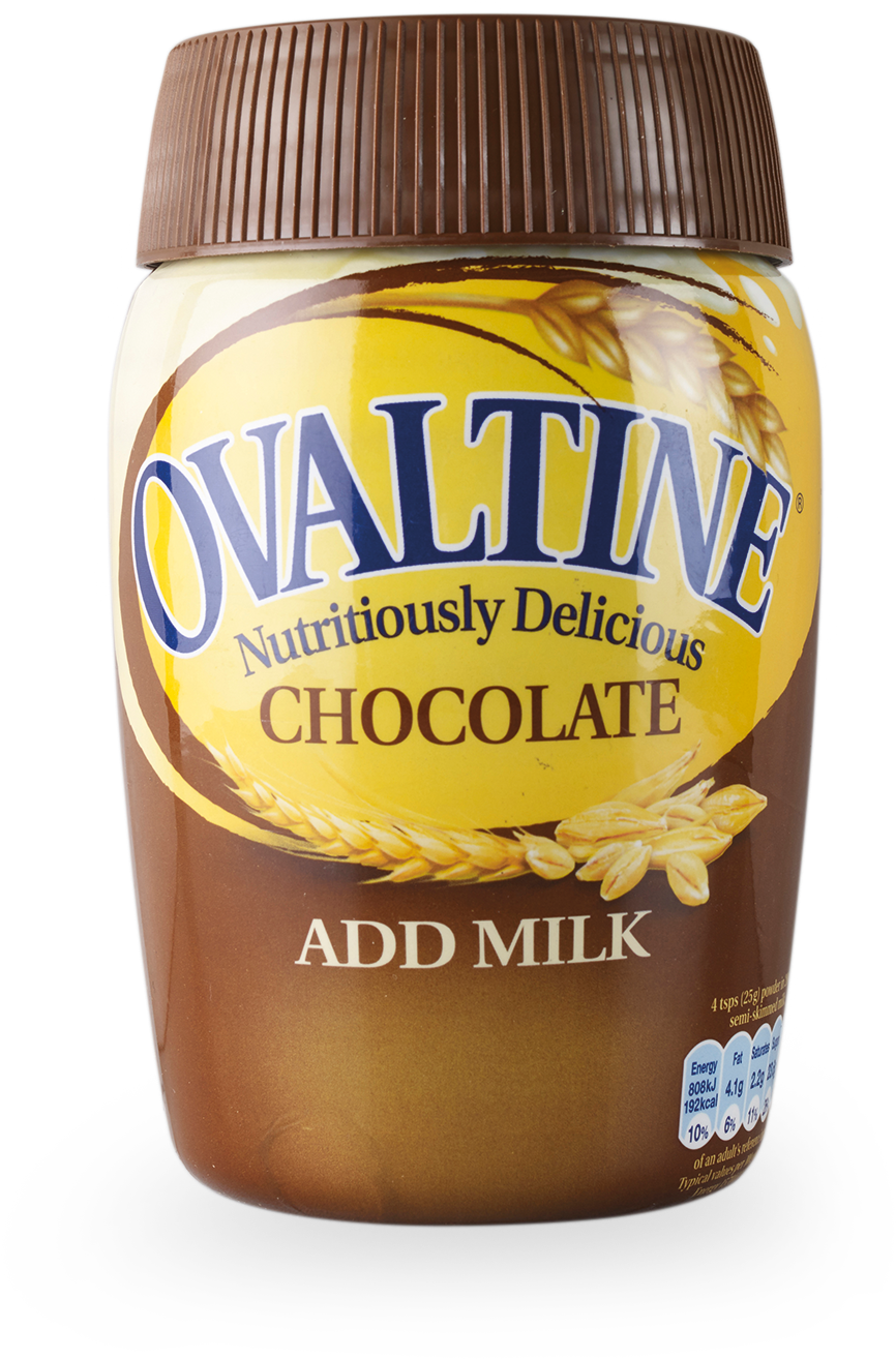 Ovaltine Chocolate Add Milk (1960x1492), Png Download