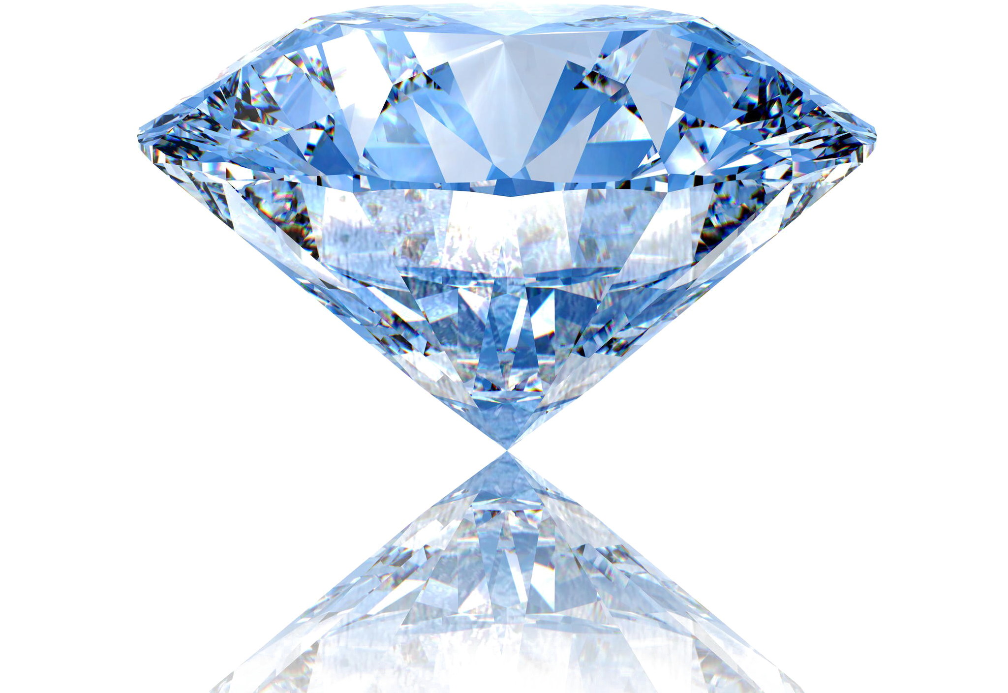 Diamond Transparent Image - Blue Diamond (2048x1536), Png Download