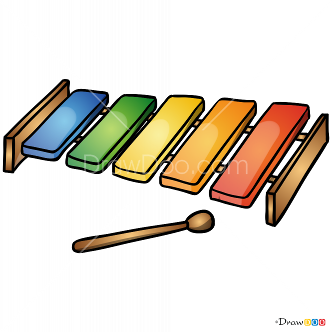 665 X 664 0 - Xylophone Draw (665x664), Png Download