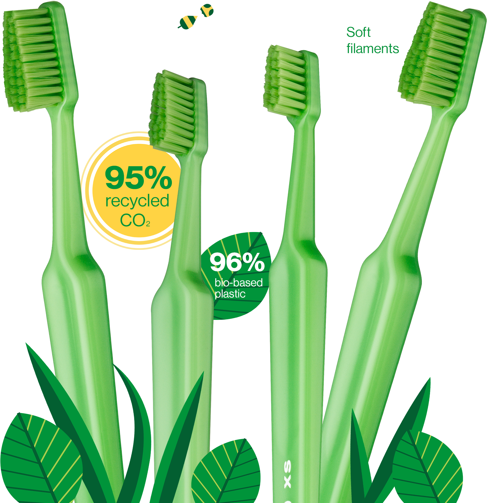 Introducing Tepe Good Toothbrush - Tepe Good Toothbrush (2000x2000), Png Download