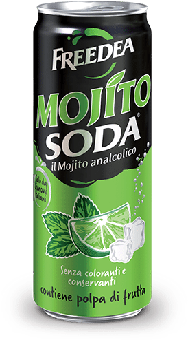 Freedea Mojito Soda 33cl - Mojito Soda (500x650), Png Download
