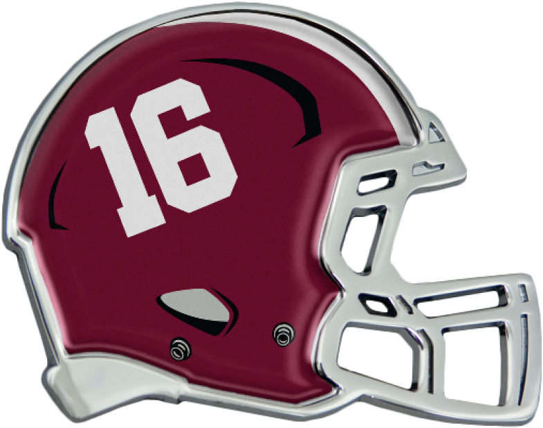 University Of Alabama Crimson Tide Chrome Helmet Auto - Florida Gator Helmet (800x800), Png Download