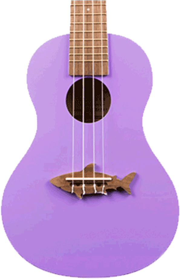 Makala Shark Concert Ukulele - Makala Shark Soprano Ukulele (1000x1000), Png Download