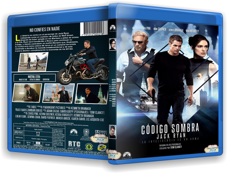 Jack Ryan Shadow Recruit French Dvdrip Torrent - Poster Jack Ryan Shadow Recruit (817x613), Png Download