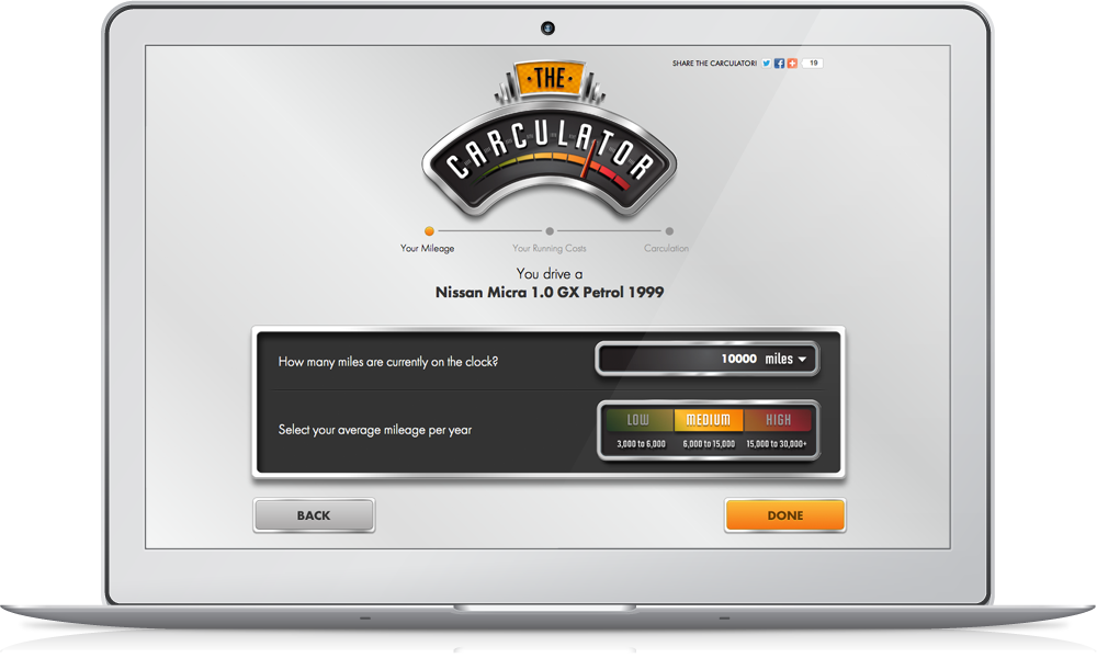 Renault Carculator 2 - Multimedia Software (1000x600), Png Download