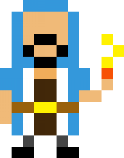 Clash Of Clans Wizard - Illustration (1184x1184), Png Download