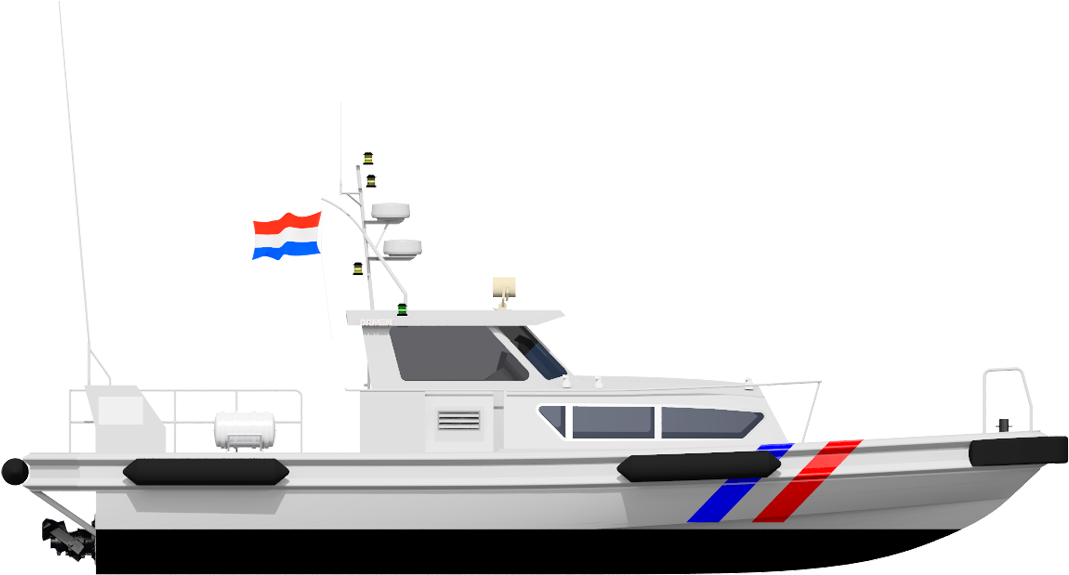 Twin Waterjet Propulsion Units Gives Excellent Manoeuvrability - Rigid-hulled Inflatable Boat (1300x600), Png Download