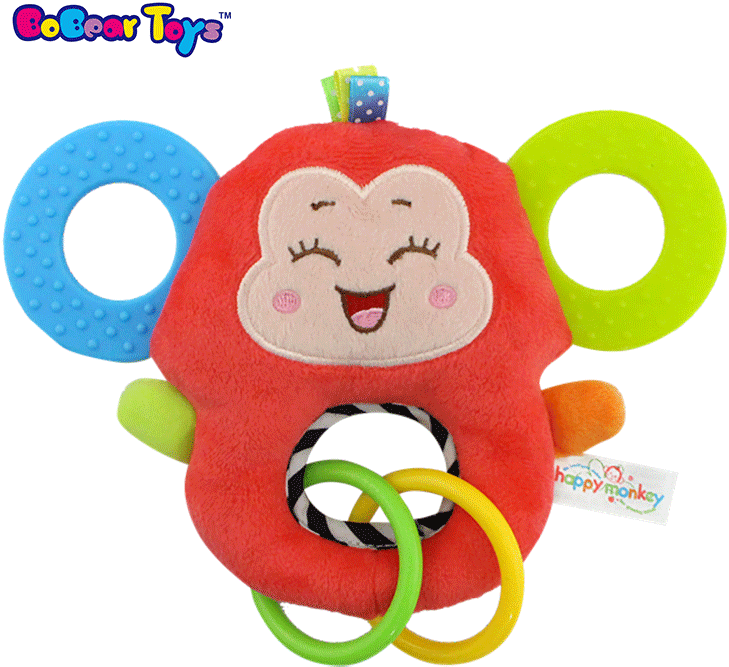 Cute Baby Monkey, Cute Baby Monkey Suppliers And Manufacturers - Stuffed Toy (750x750), Png Download