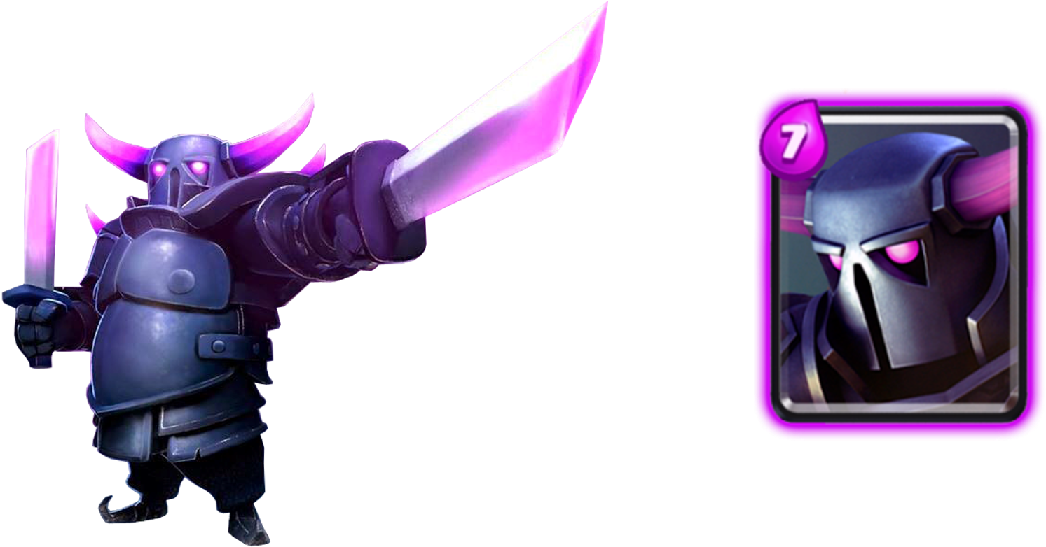 Clash Royale Gif Pekka (1534x878), Png Download