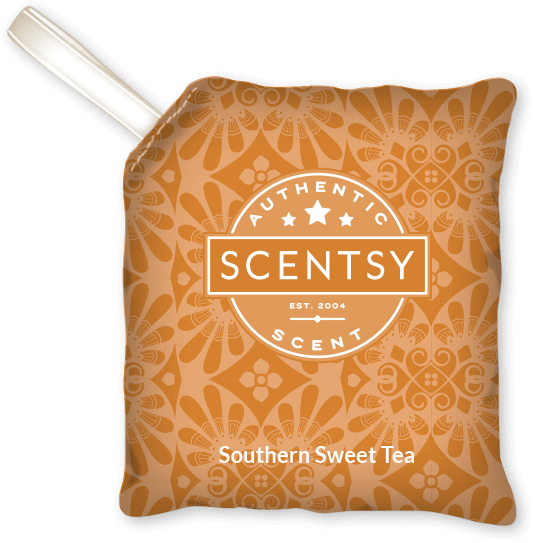 A Splash Of Juicy Peach, Orange Juice And White Tea - Clean Breeze Scentsy Scent Pak (600x600), Png Download
