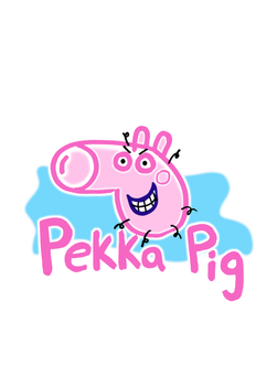 Pekka Pig - Illustration (674x518), Png Download