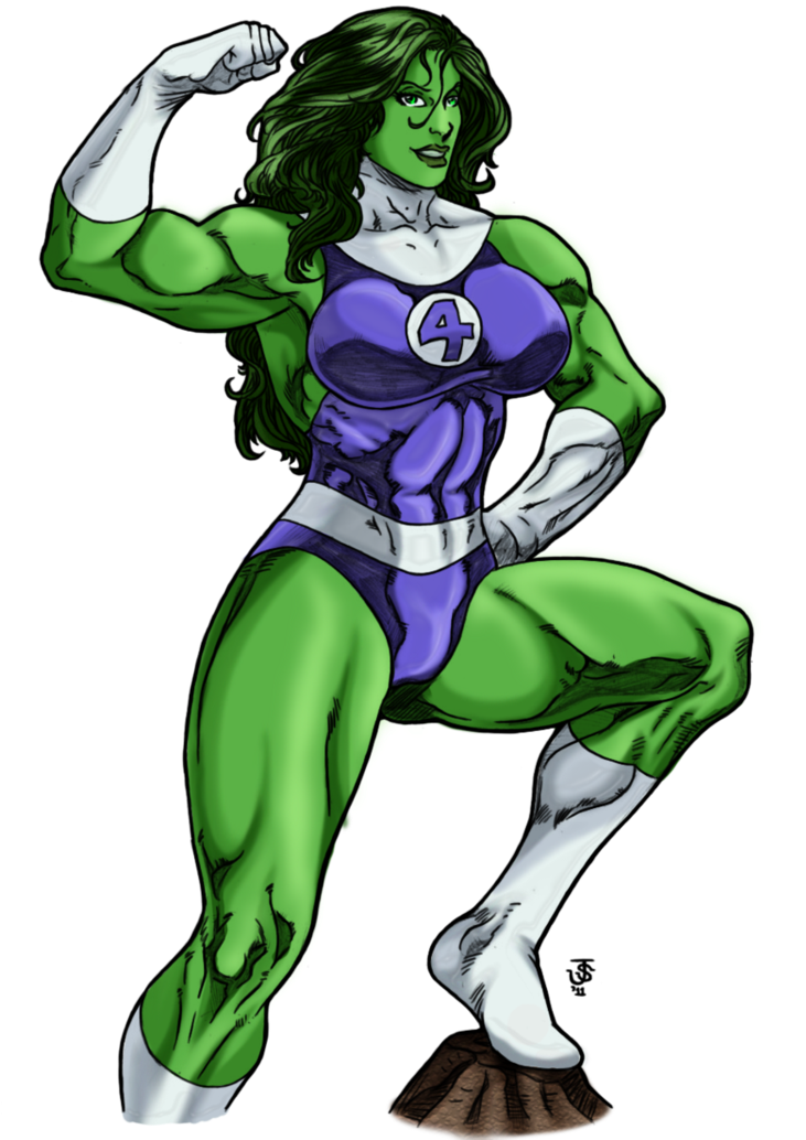 She Hulk Png Transparent Image - She Hulk Png (750x1066), Png Download