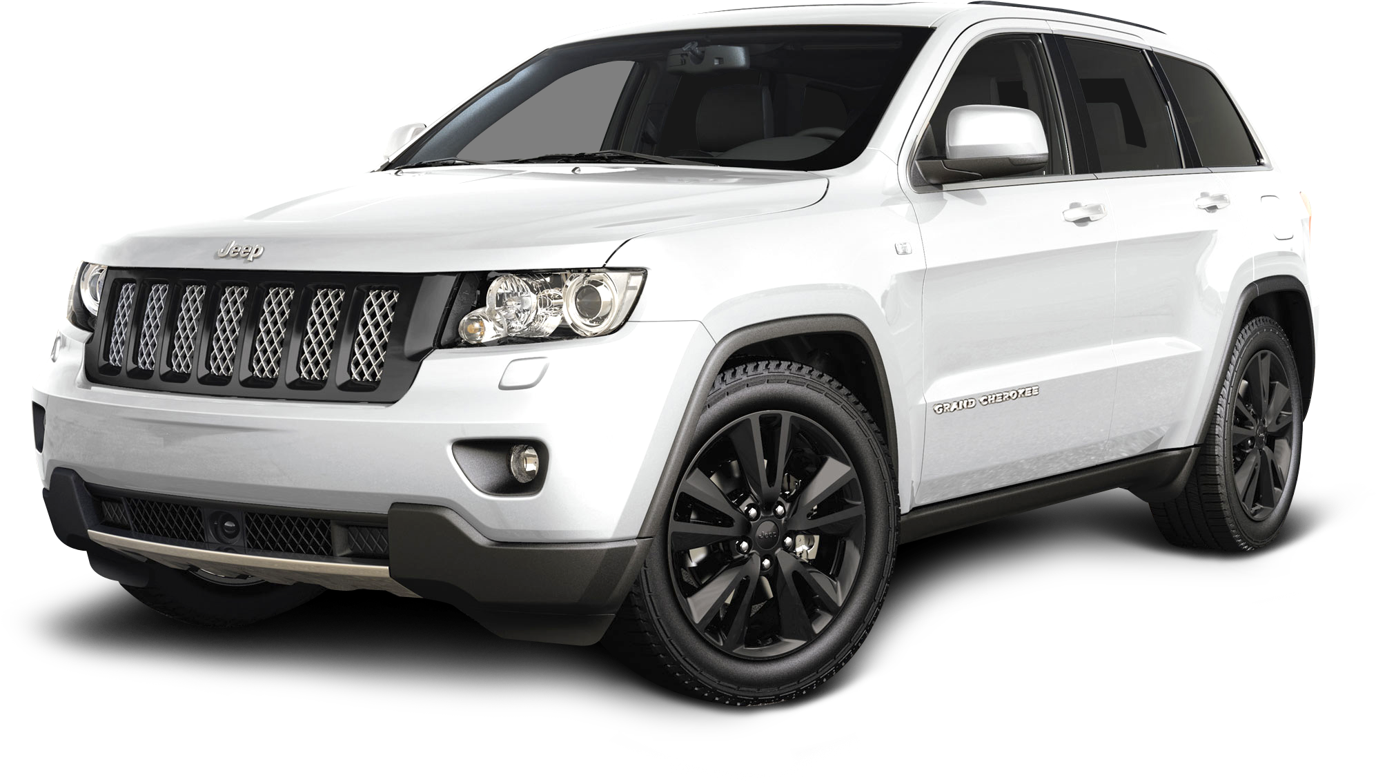 Jeep Grand Cherokee Car - Cadillac Escalade 2017 White (2109x1242), Png Download