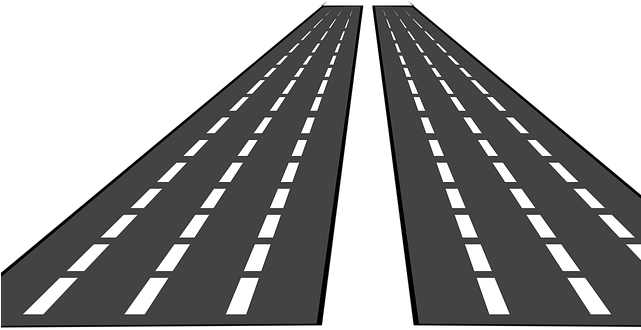 Freeway Clipart Blank Road Sign - Vision Of New India (640x480), Png Download