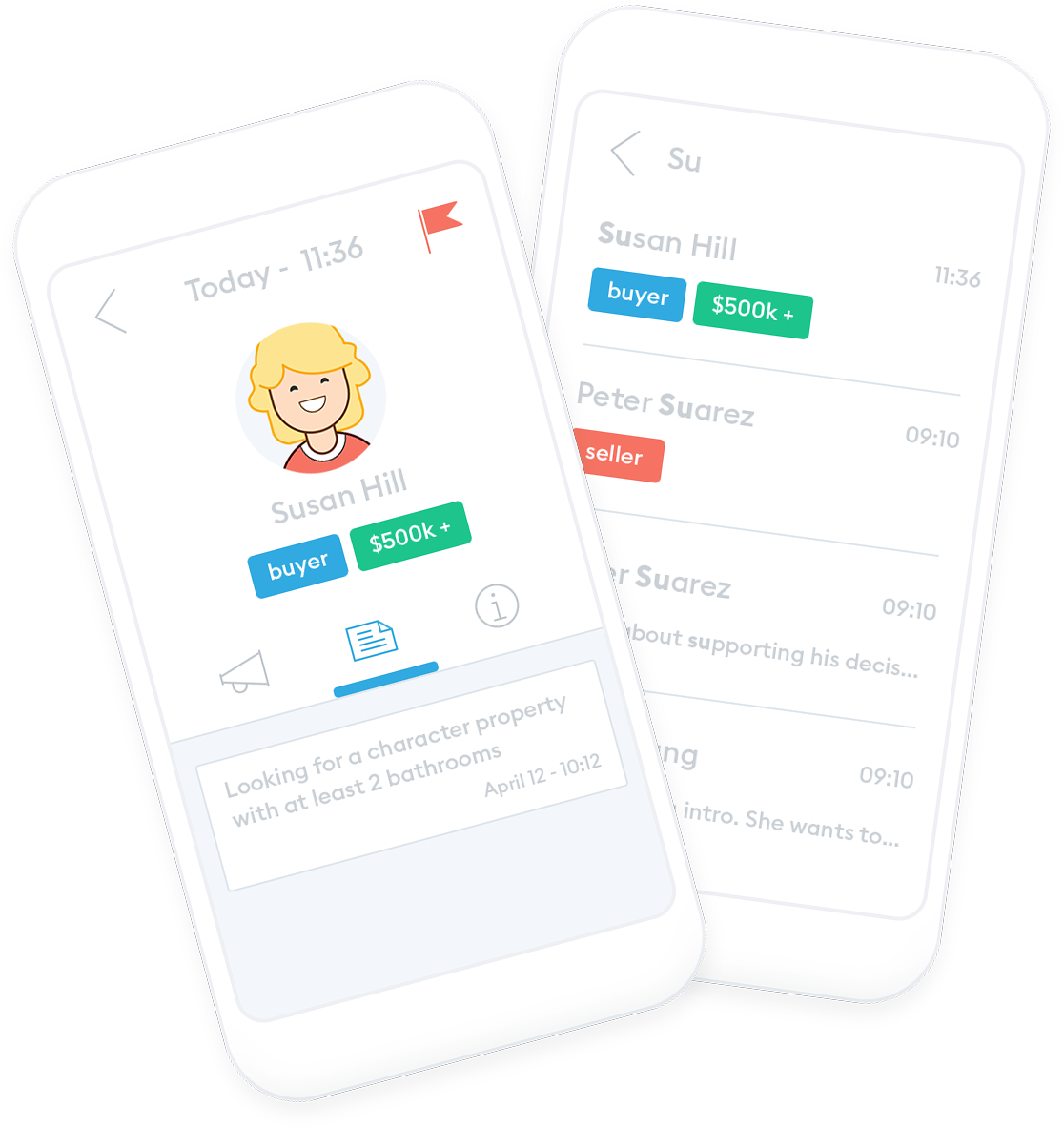 Phone Call Productivity For Real Estate Professionals - Mobile Phone (1116x1182), Png Download