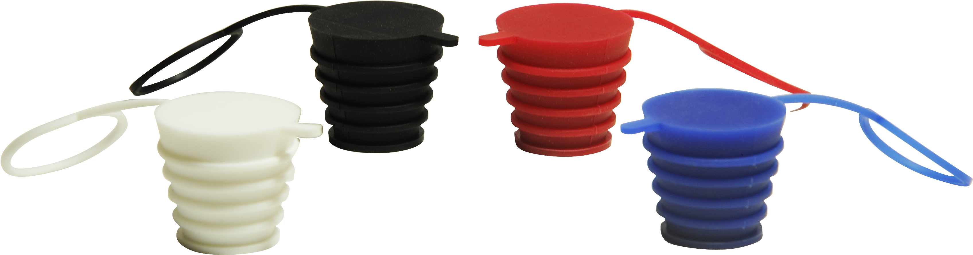 D899 Silicone Stopper For Erlenmeyer Flasks Price - Spiral (3500x1116), Png Download
