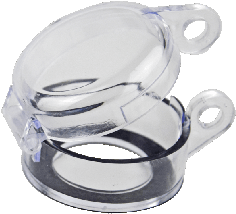 Emergency Stop Button Lockouts Rk E62 - Crystal (655x699), Png Download