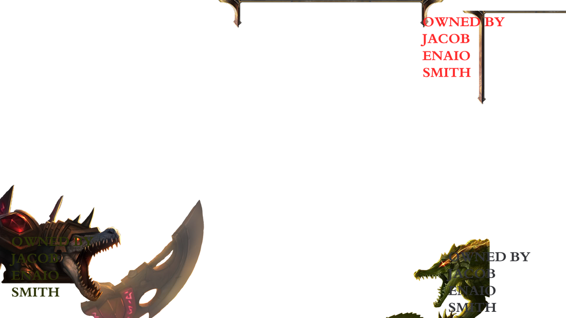 League Of Legends Overlay Featuring Renekton - League Of Legends Renekton Overlay (1100x618), Png Download