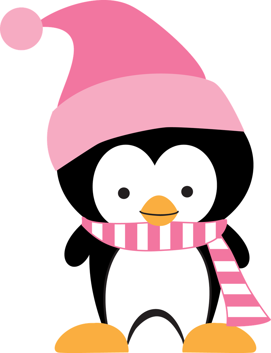 Pinterest - Cute Penguin Clipart Png (900x1172), Png Download