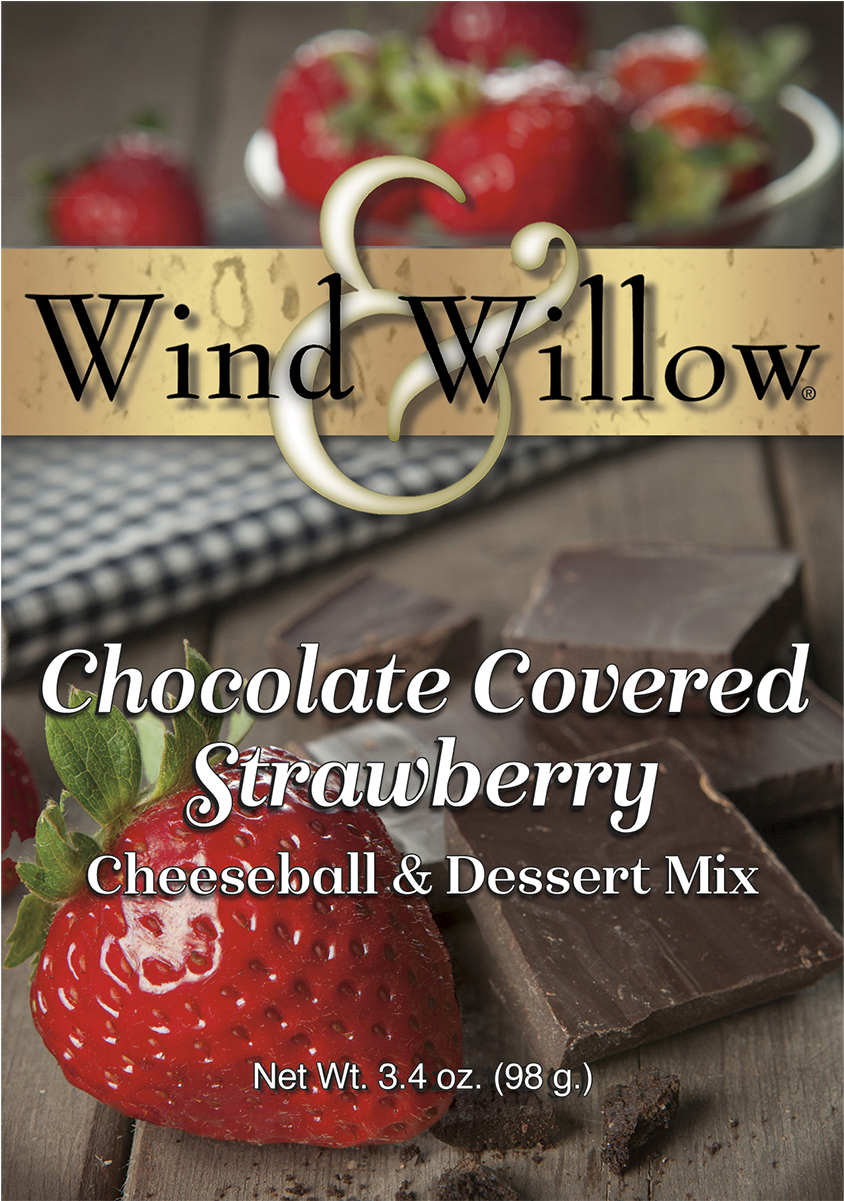 Chocolate Covered Strawberry Cheeseball Mix - Wind & Willow Chocolate Covered Strawberry (1200x1200), Png Download