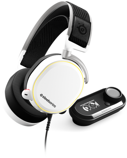 Steelseries Arctis Pro White (1000x575), Png Download
