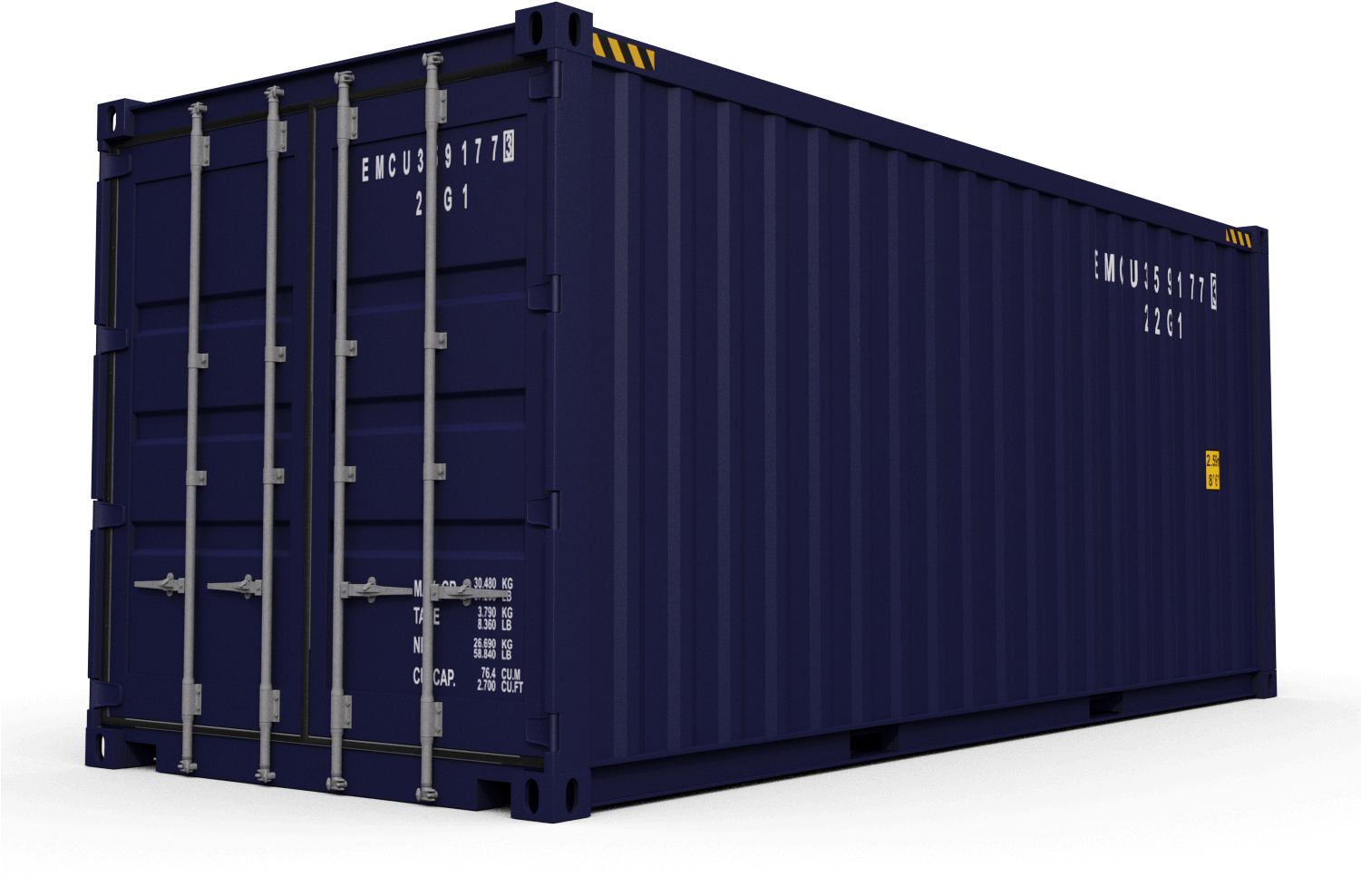 Newral20ftcontainers 00008 - Shipping Container (1500x1125), Png Download