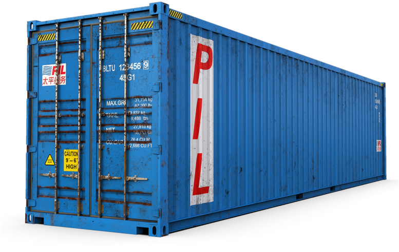 40ft Used - ตู้ คอนเทนเนอร์ 40 ฟุต ขนาด (800x600), Png Download