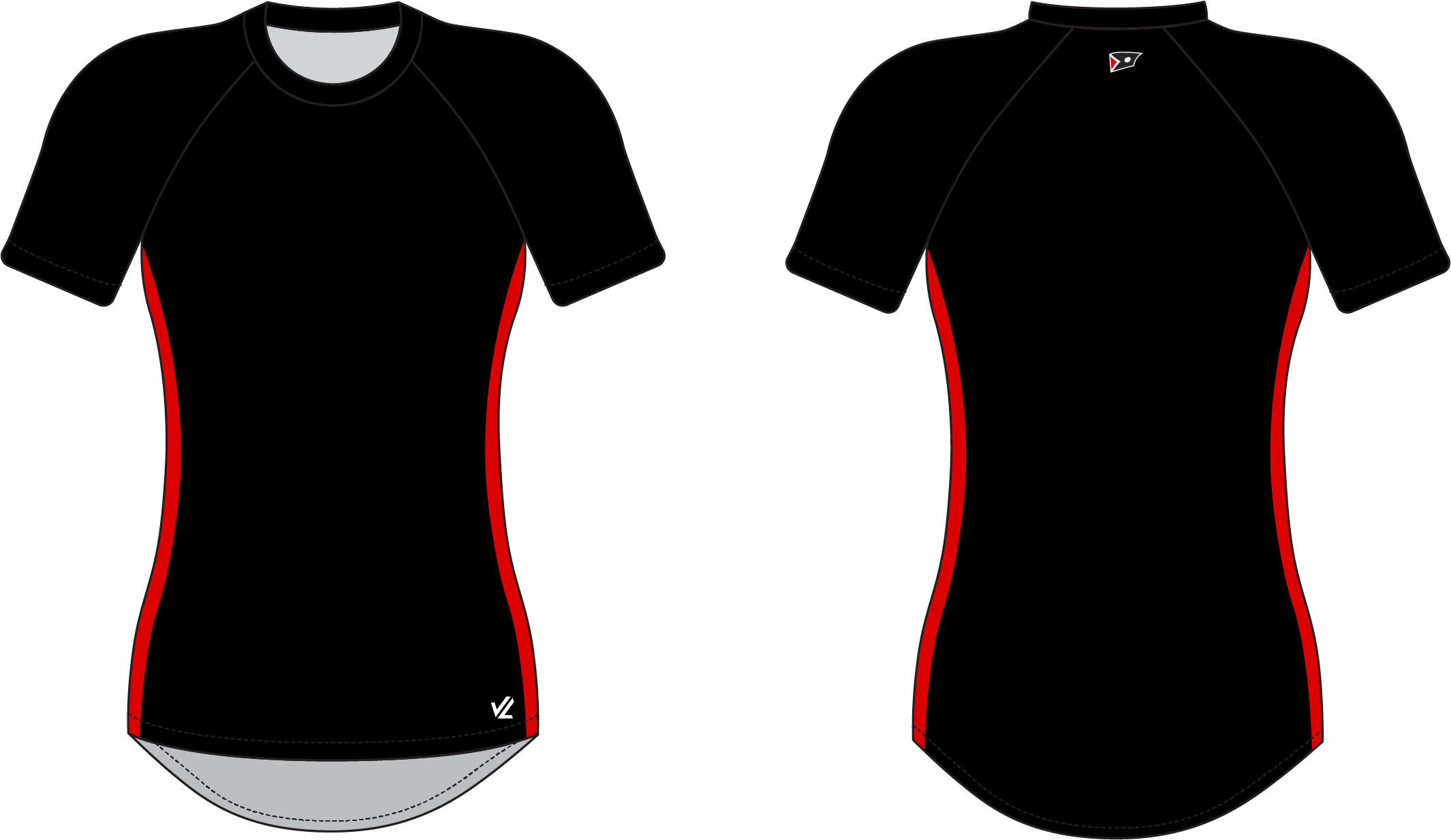 Women's Tech Shirt Short Sleeve - Jersey Design 2019 Soccer (2594x1944), Png Download