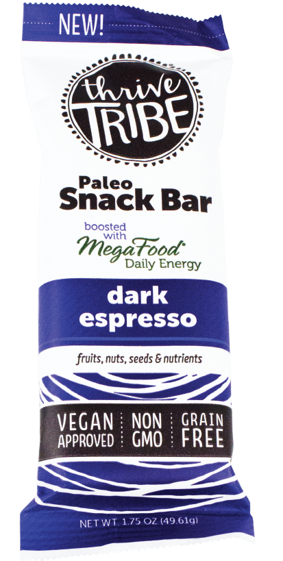 Thrive Tribe Paleo Bar Dark Espresso - Sock (982x987), Png Download