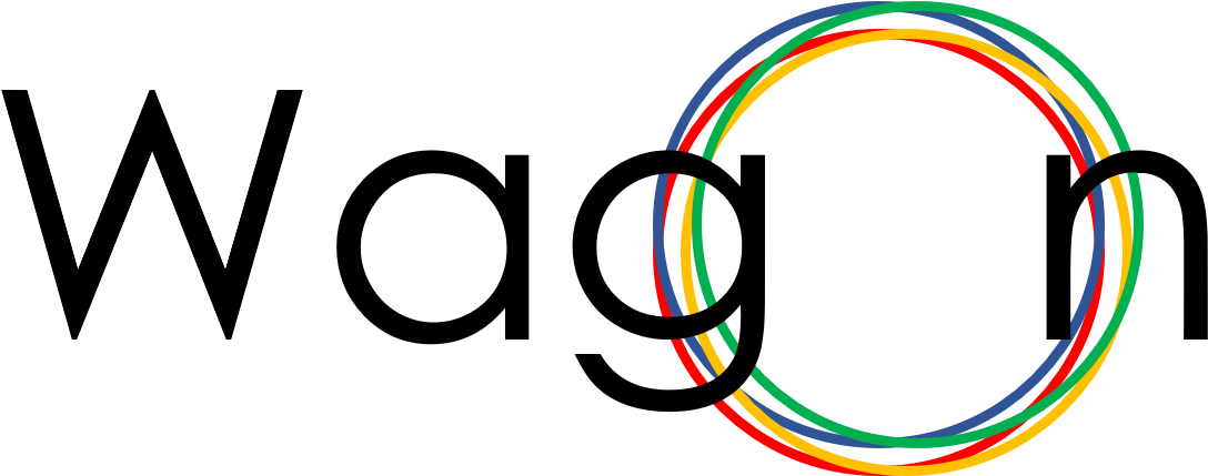 Wagon-colores - Circle (1498x657), Png Download