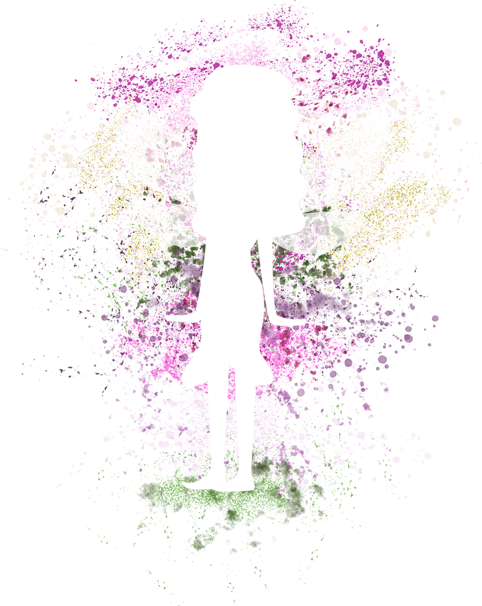 Hilda Splatter Nbgsmall - Illustration (677x851), Png Download