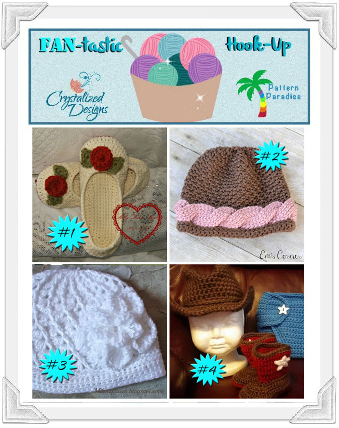 Link Up Your Projects With This Fun Link Party Fan - Crochet (734x906), Png Download