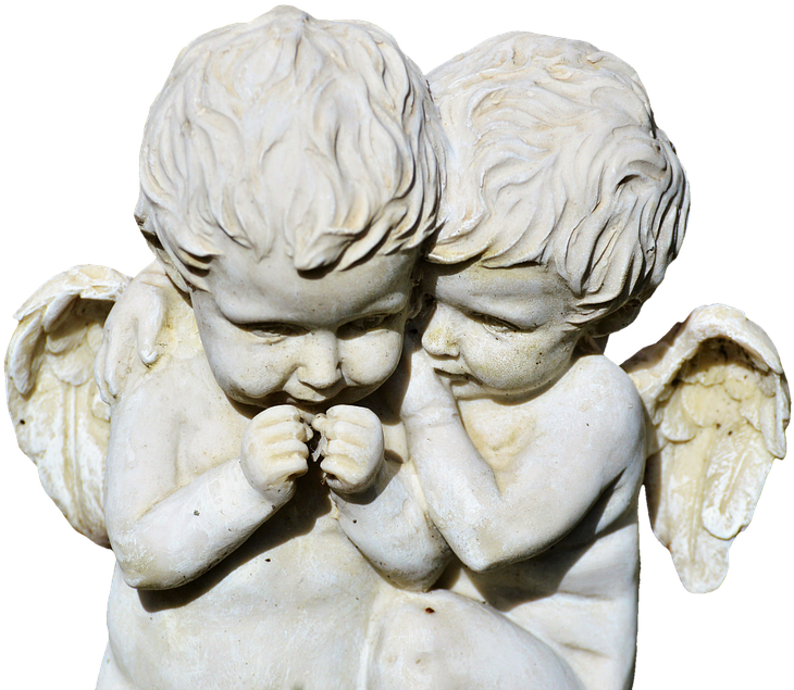 Angel, Sculpture, Statue, Angel Figure, Figure - Sculpture (956x720), Png Download