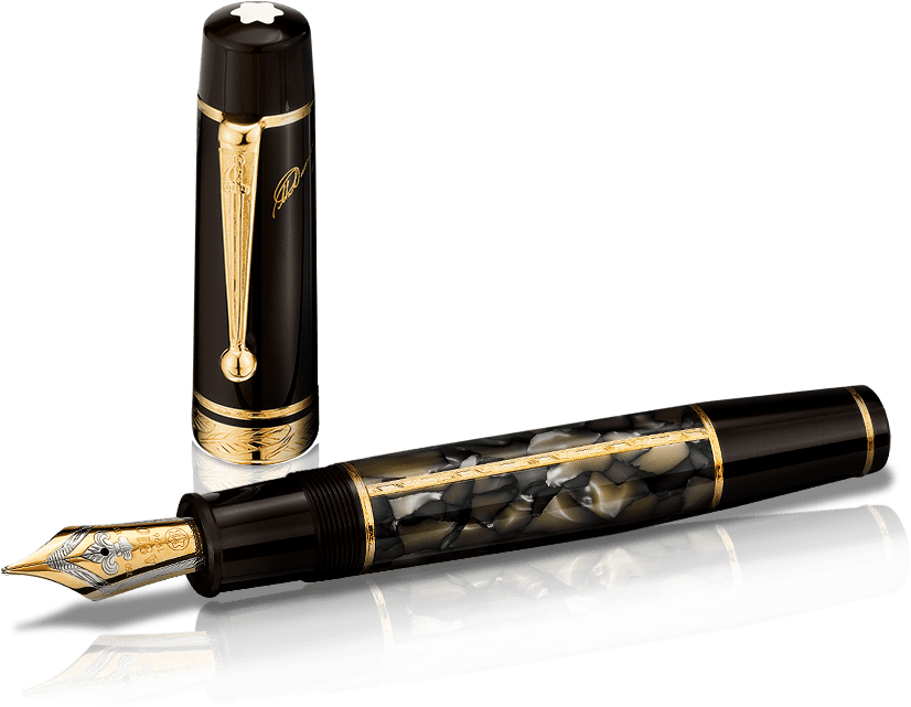 The New Roller Ball Pens Even Became Popular With The - Calligraphy (1280x720), Png Download