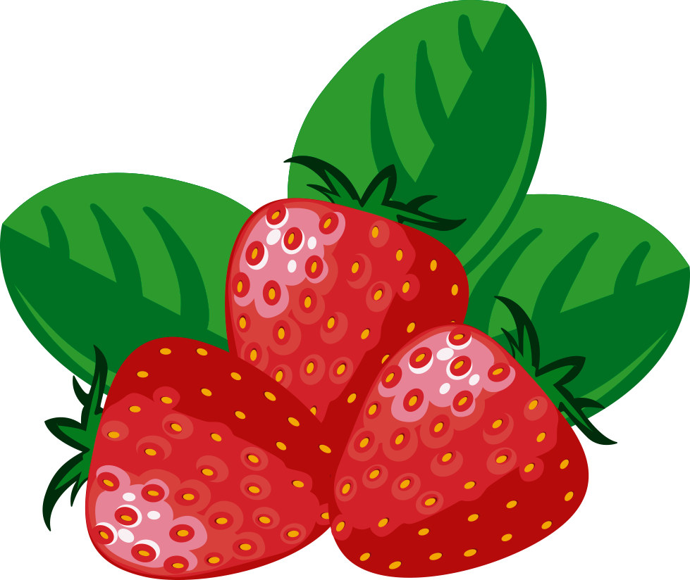 Plantas De Fresa - Strawberry (979x824), Png Download