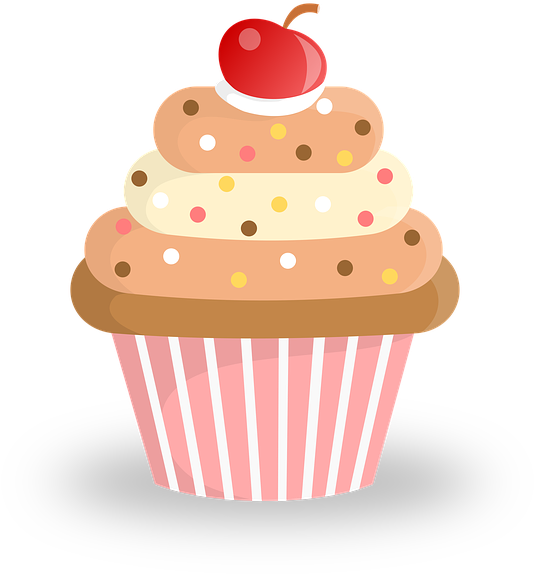 Cupcake Cake Pastry Bakery Dessert Muffins - Cupcake (960x678), Png Download