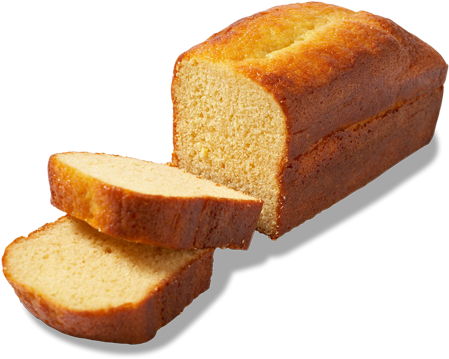 Lemon Cake - Sliced Bread (600x600), Png Download