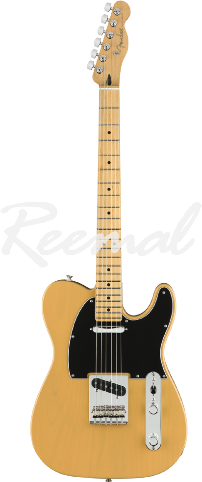 Fender Electric Guitar Player Series Telecaster Maple - Fender Tele Butterscotch Player Series (1000x1000), Png Download