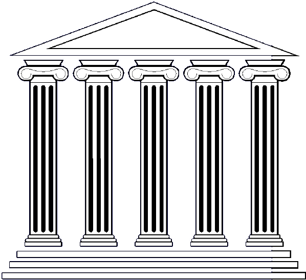 The Gig Pond - Column (631x604), Png Download
