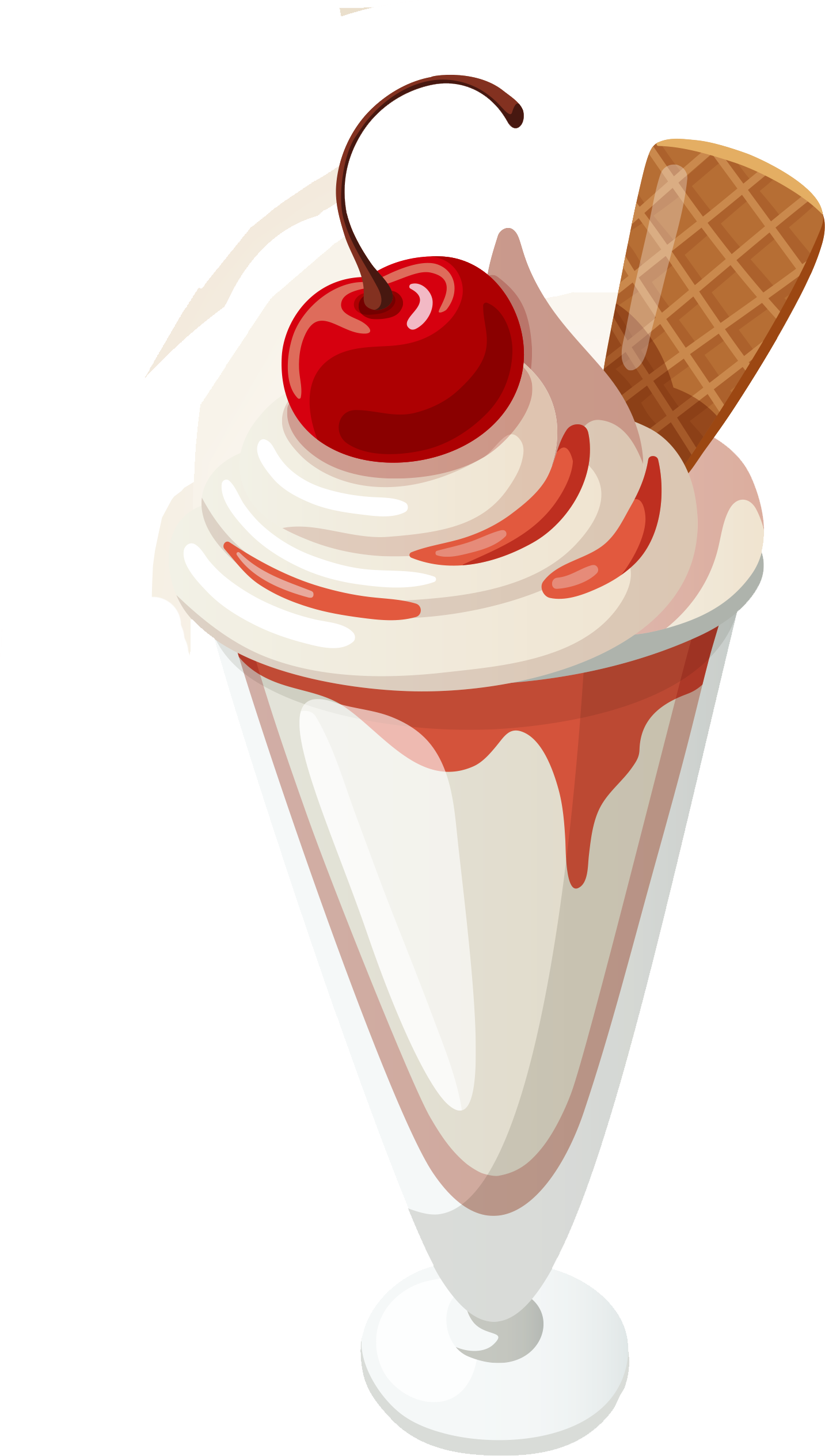 Ice Cream Cone Sundae Snow Cone - Ice Cream Sundae Album (3000x3000), Png Download