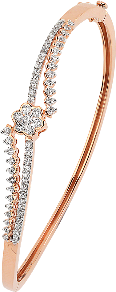 Orra Diamond Bracelet Designs - Bangle (1200x1000), Png Download