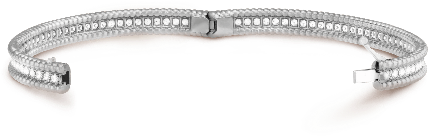 Perlée Diamonds Bracelet, 1 Row, Medium Model, (2000x2000), Png Download