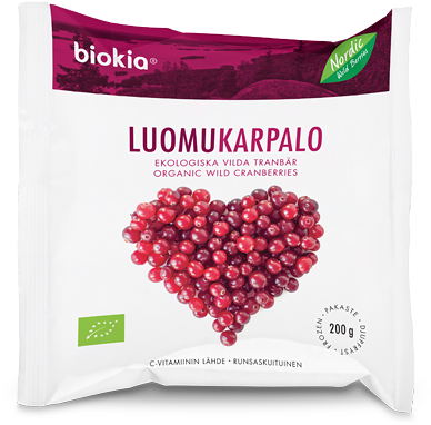 Organic Wild Cranberries - Pakastettu Karpalo (600x600), Png Download